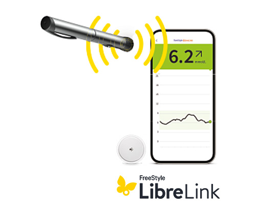 Unterstützung beim Diabetesmanagement für Patient:innen mit dem FreeStyle Libre 2 System