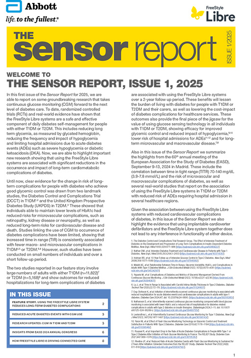 Sensor Report - édition 01/2025