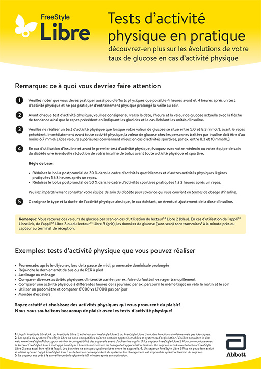 Documentation de l'activité physique