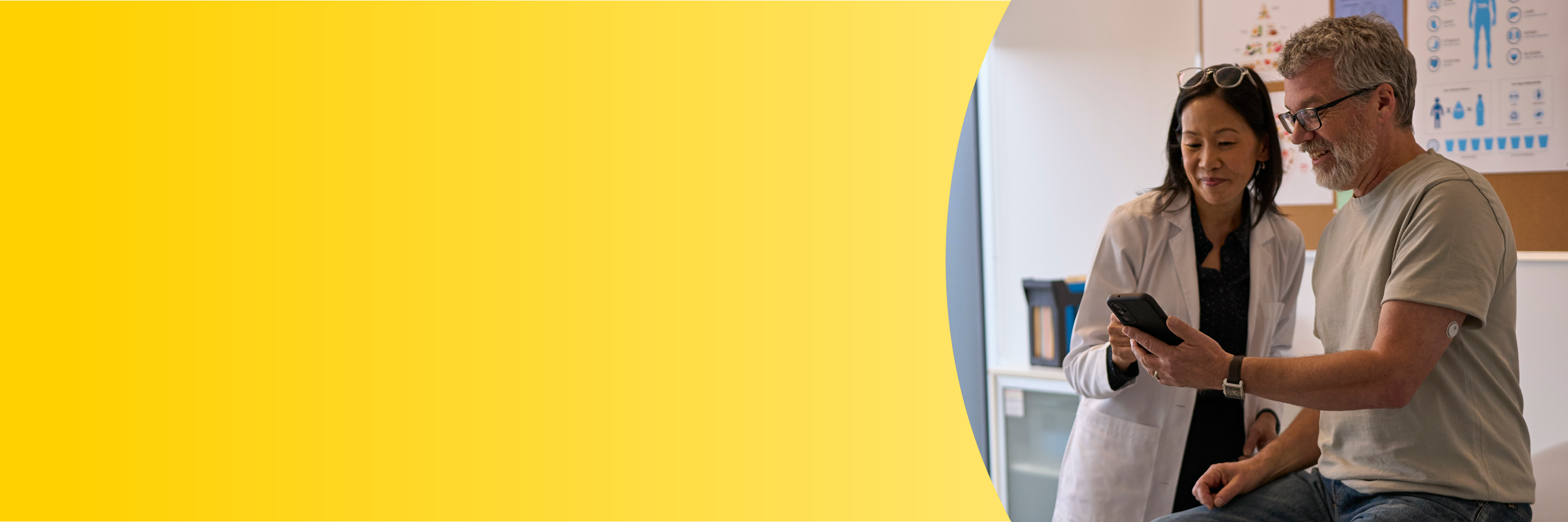 Ärztin mit Patientin