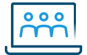 Team meeting icon