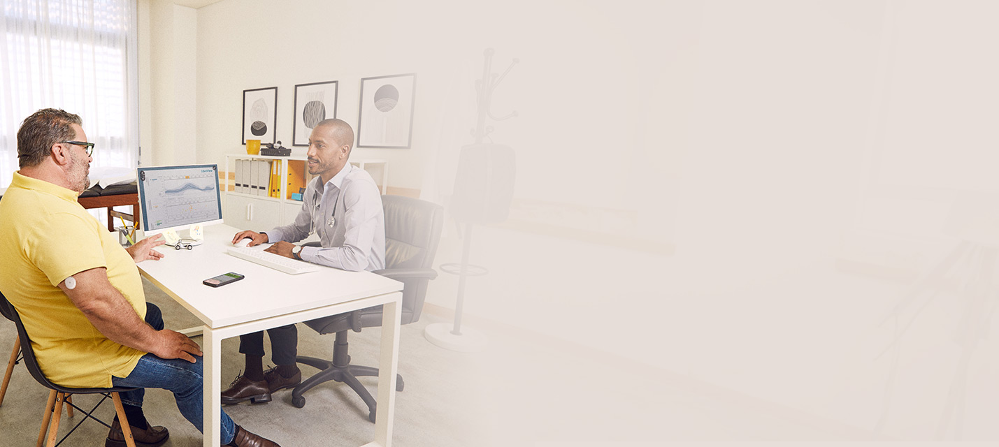 A doctor consulting with a patient