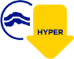 Reduced time spent in hyperglycemia icon.