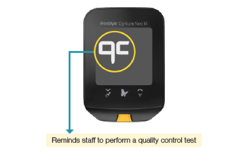 Freestyle Optium Neo H quality control