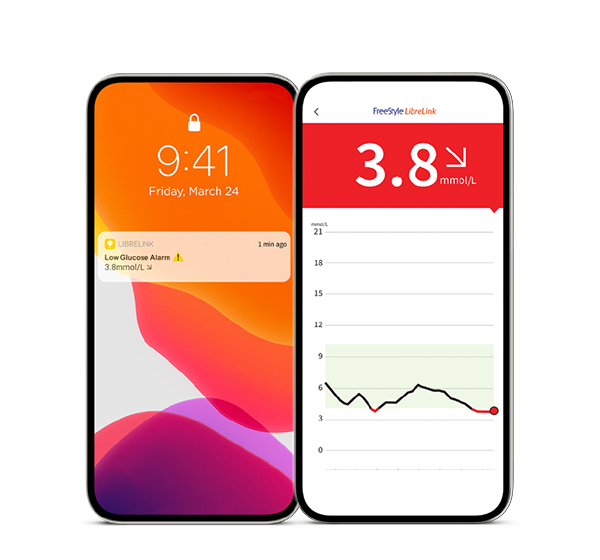 LibreLinkUp app and alarms 