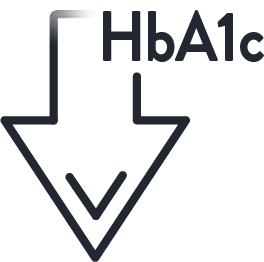 HbA1c daling