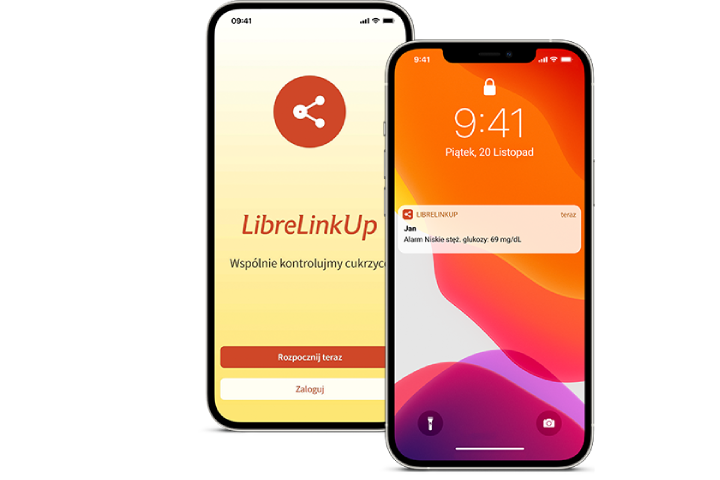 FreeStyle Libre 3 System shown on a smartphone.