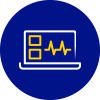 Cloud with lock icon.