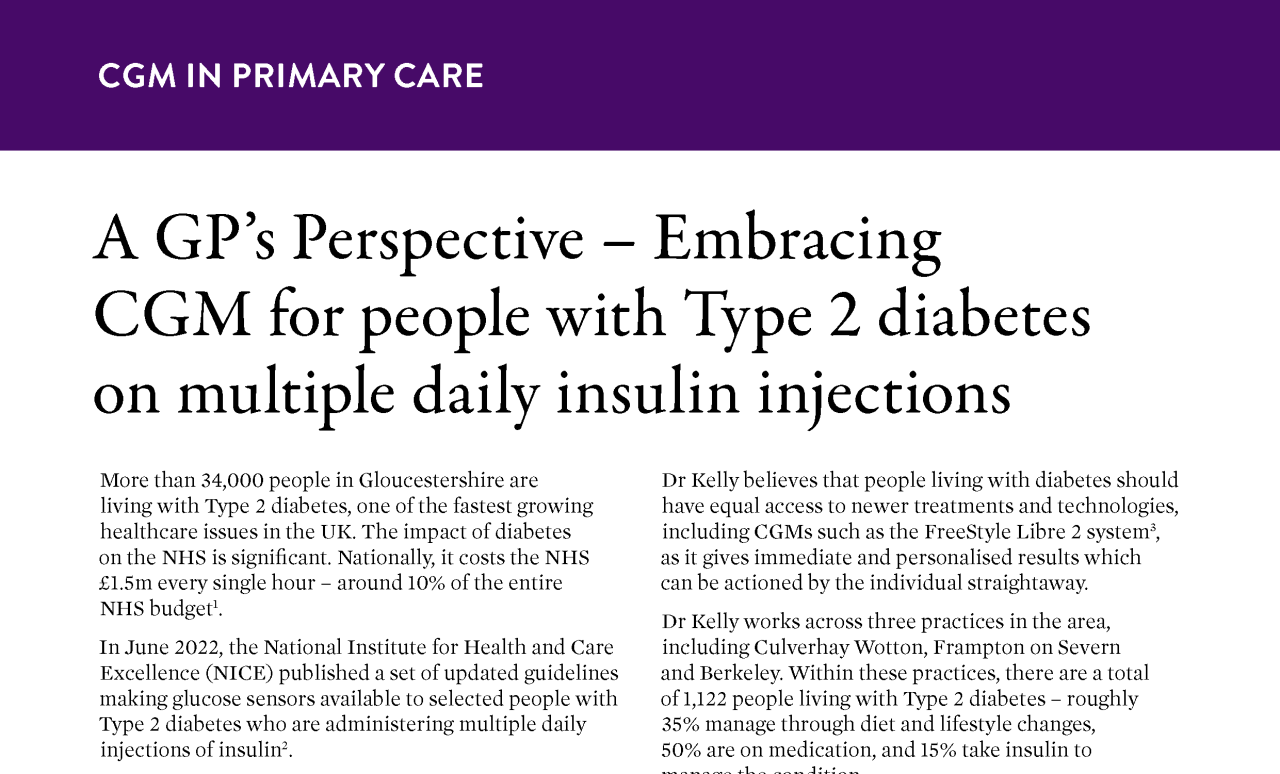  How Type 2 diabetes insulin users (including basal only, premixed insulin and basal/bolus regimes) are benefitting from technology